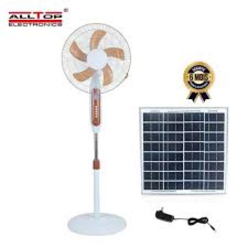 Ventilateur de table solaire rechargeable ALLTOP 16 pouces avec panneau solaire, AllTop (https://caurimart.net/shop/energie-solaire)